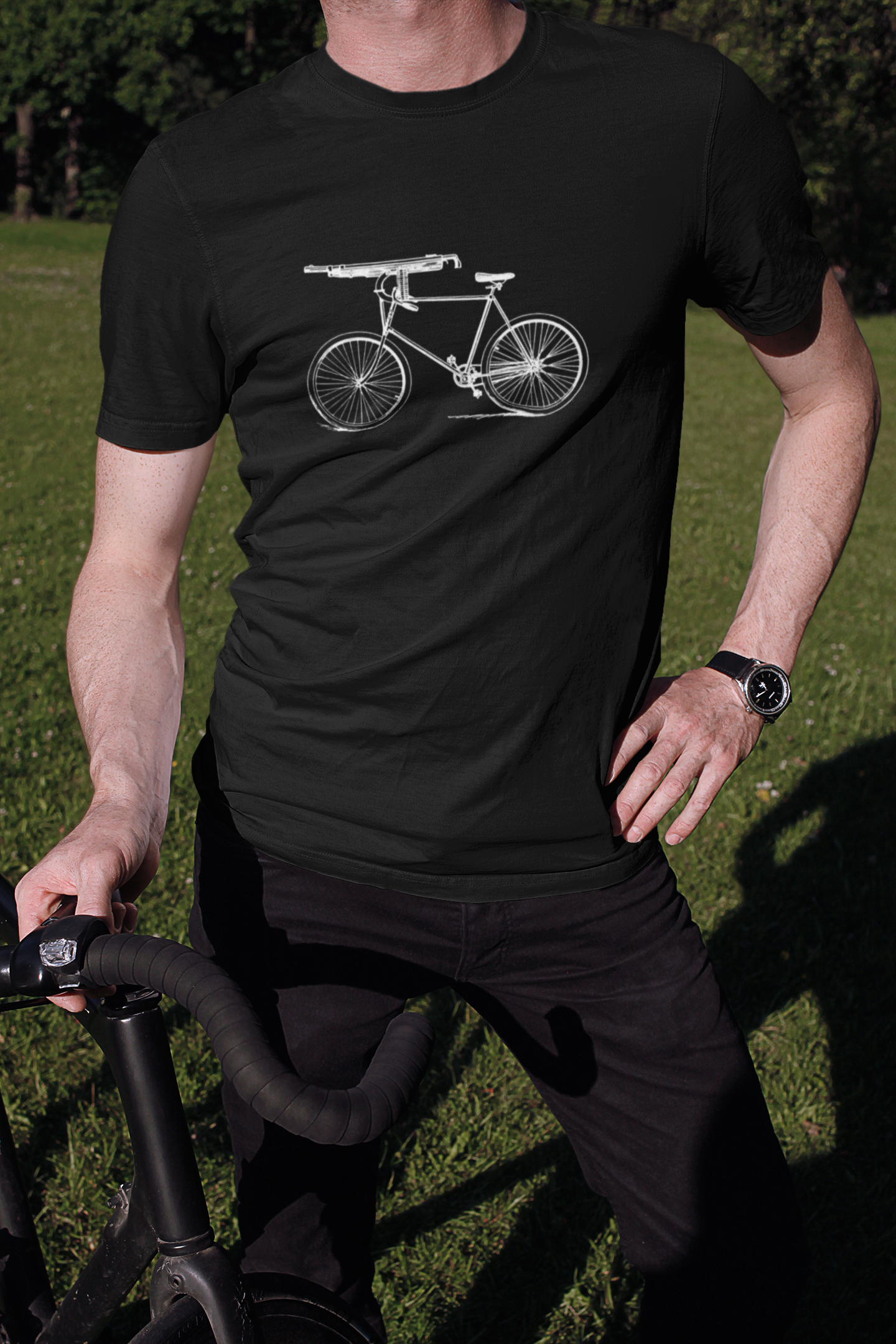 Safer Streets Bike Tee