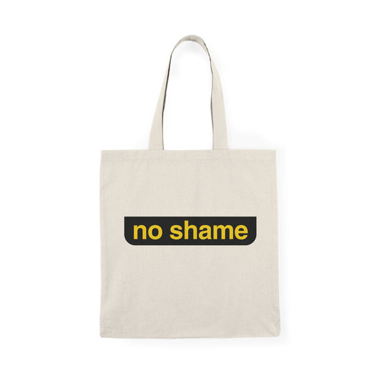 No Shame Natural Tote Bag