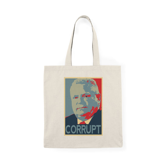 Doug Fraud Corrupt Natural Tote Bag