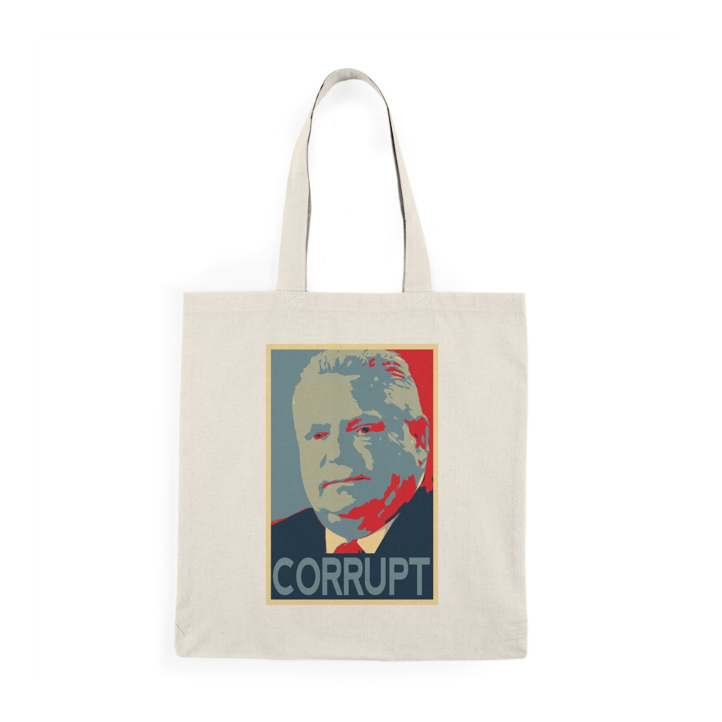 Doug Fraud Corrupt Natural Tote Bag