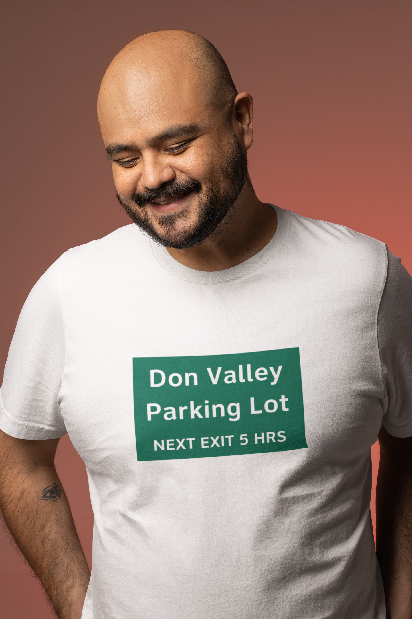 DVP Don Valley Parking Lot, Toraffic Toronto Traffic, Don Valley Parkway Parody Tee