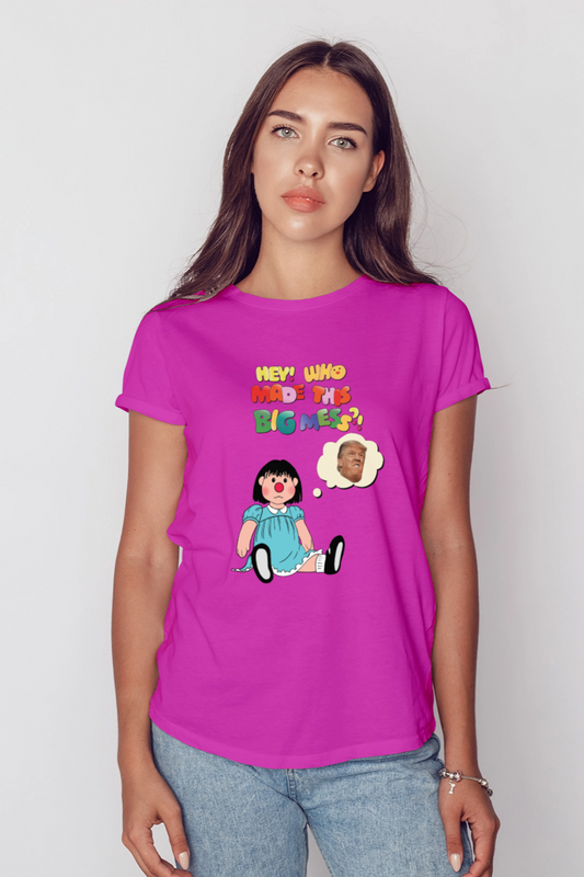 Hey, Who Made This Big Mess? Trump.